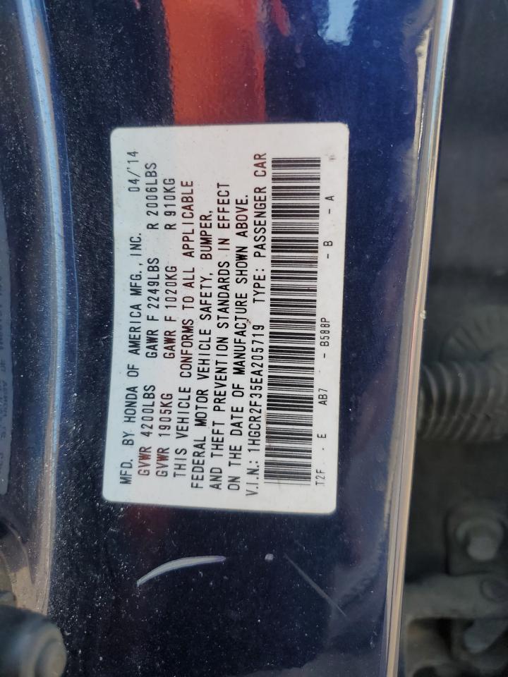 2014 HONDA ACCORD