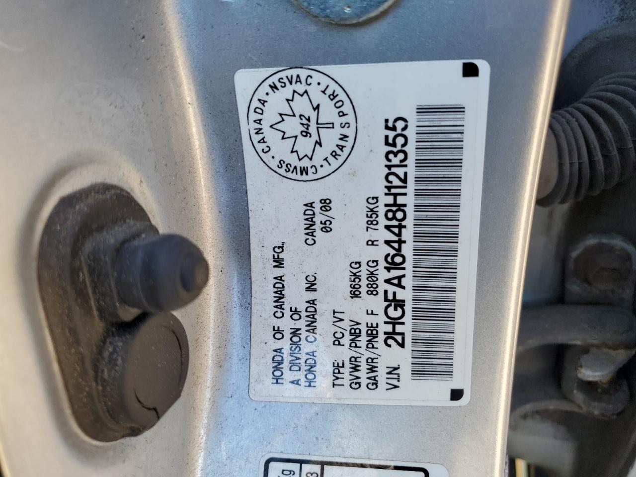 2008 HONDA CIVIC