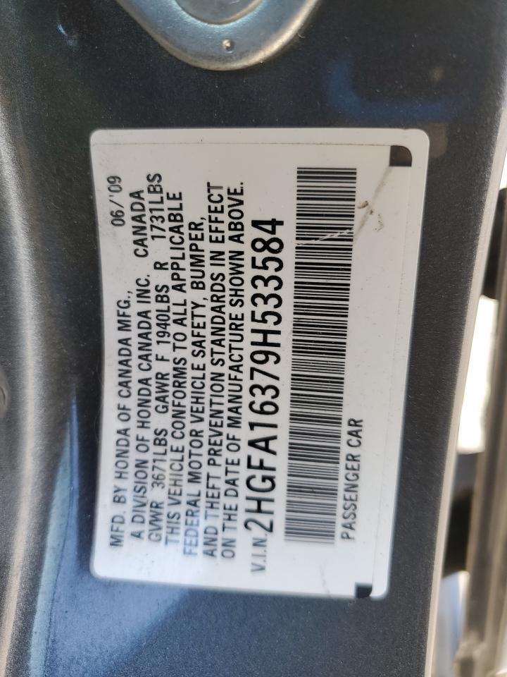 2009 HONDA CIVIC