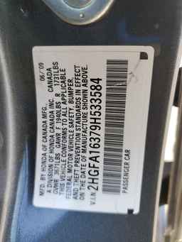 2009 HONDA CIVIC
