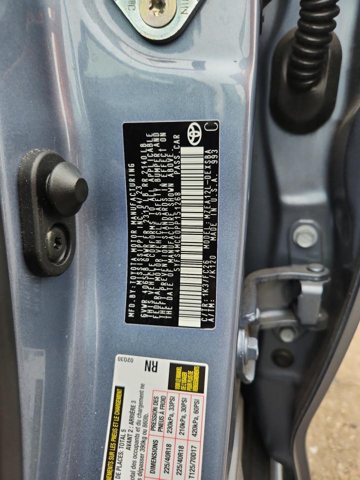 2023 TOYOTA COROLLA