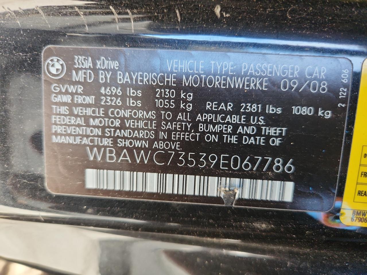 2009 BMW 3 SERIES