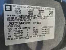2011 CHEVROLET SILVERADO 1500