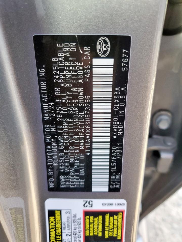 2025 TOYOTA CAMRY