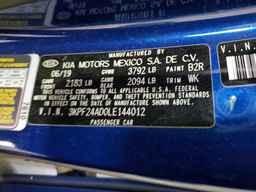 2020 KIA FORTE