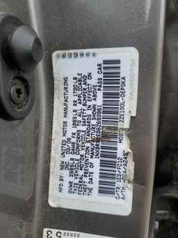 2006 TOYOTA COROLLA