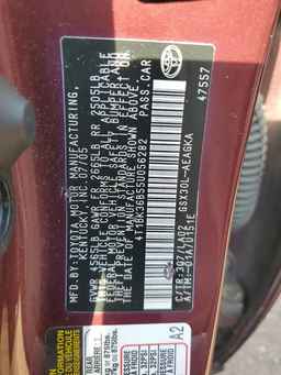2005 TOYOTA Avalon
