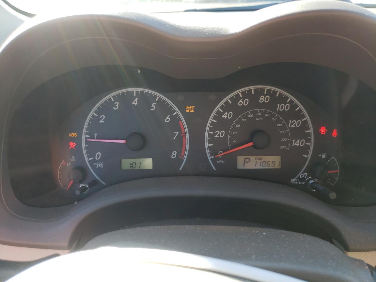 2009 TOYOTA COROLLA