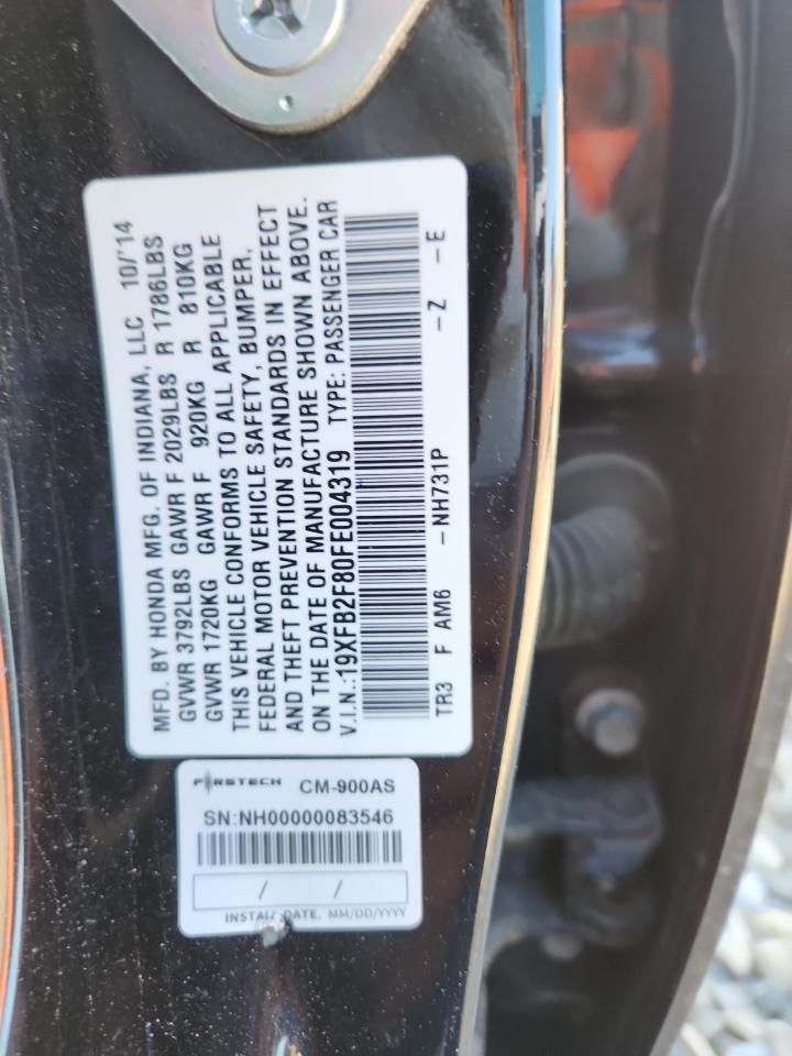 2015 HONDA CIVIC