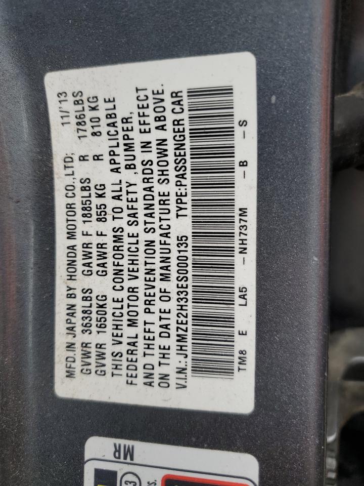 2014 HONDA Insight