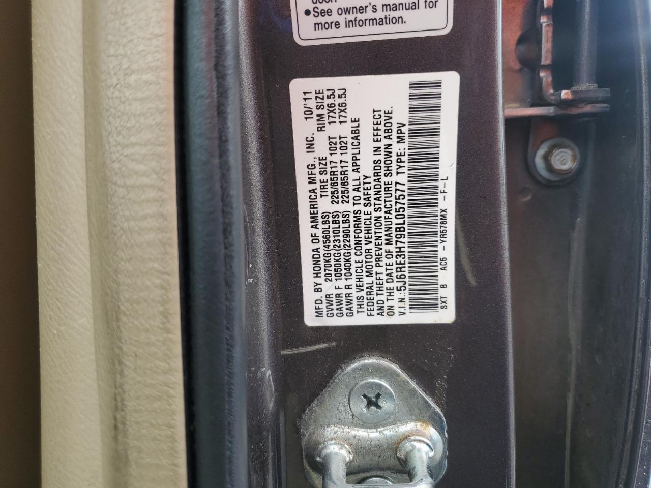 2011 HONDA CR-V