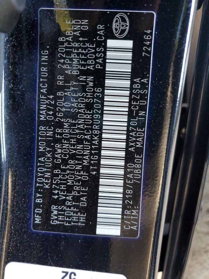 2024 TOYOTA CAMRY