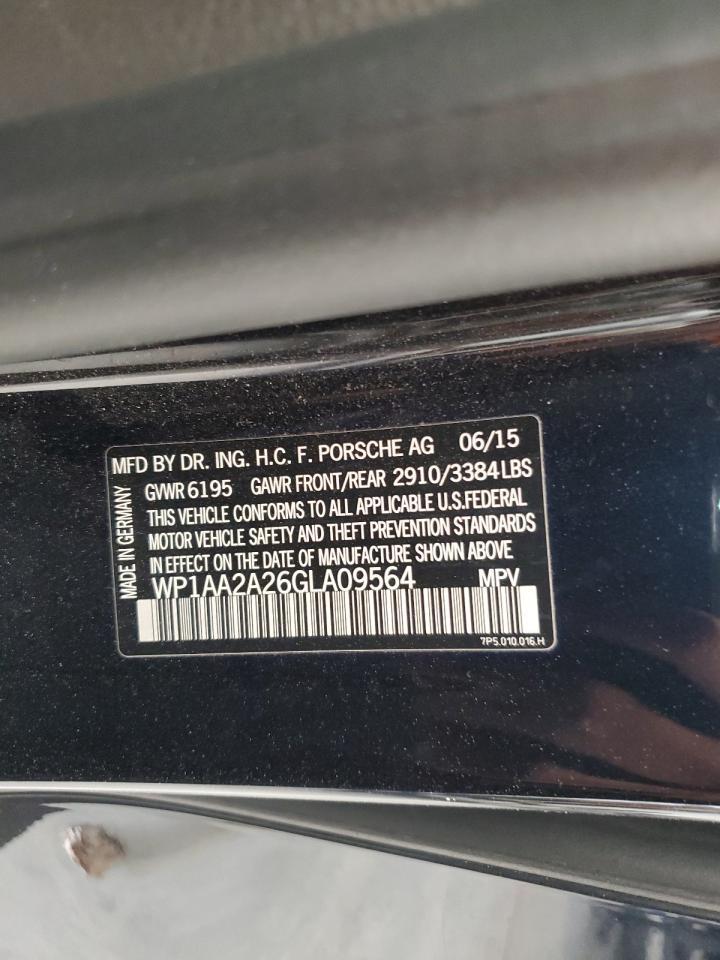 2016 PORSCHE CAYENNE