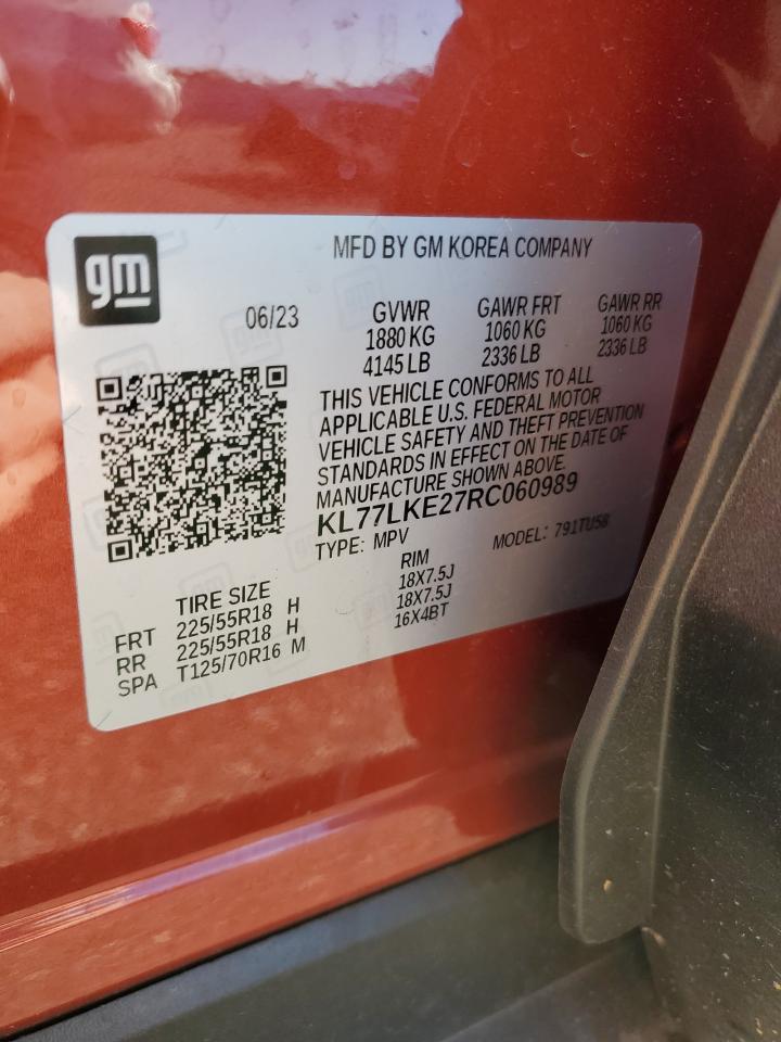 2024 CHEVROLET TRAX