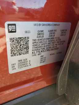 2024 CHEVROLET TRAX