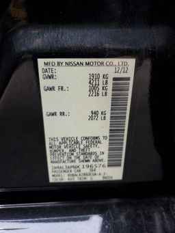 2013 NISSAN ALTIMA