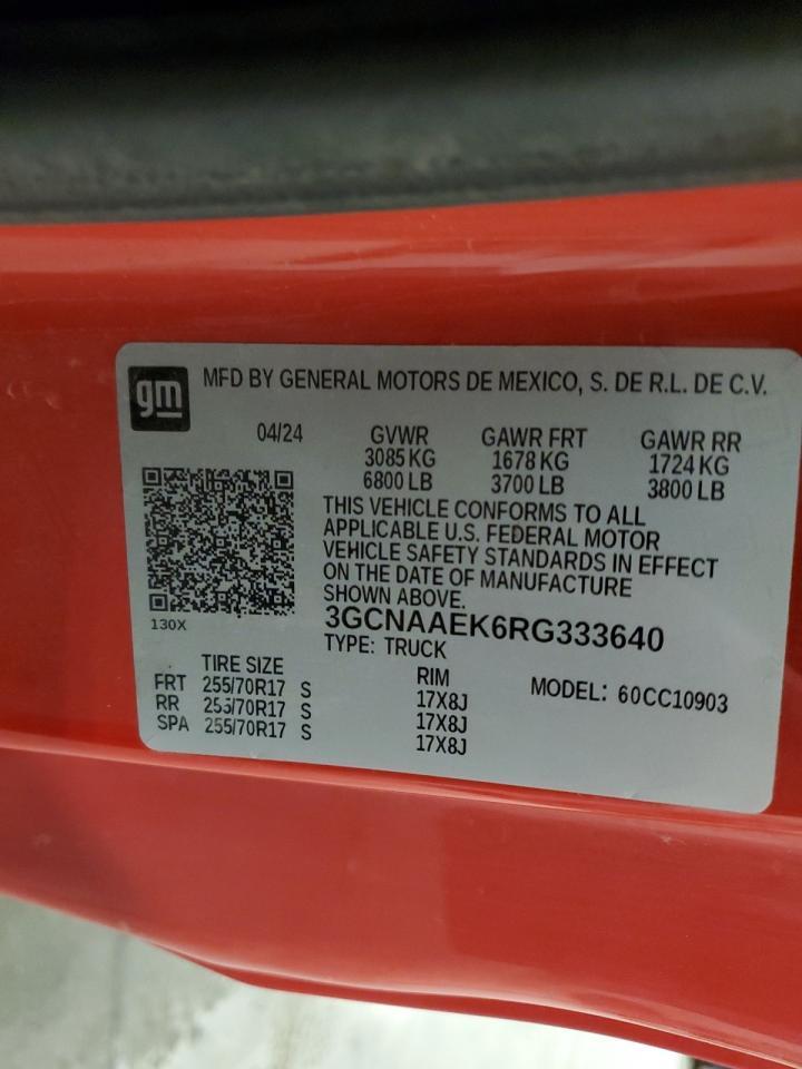 2024 CHEVROLET Silverado