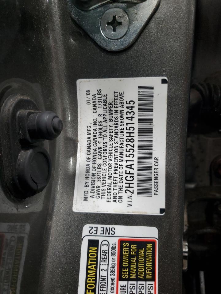2008 HONDA CIVIC