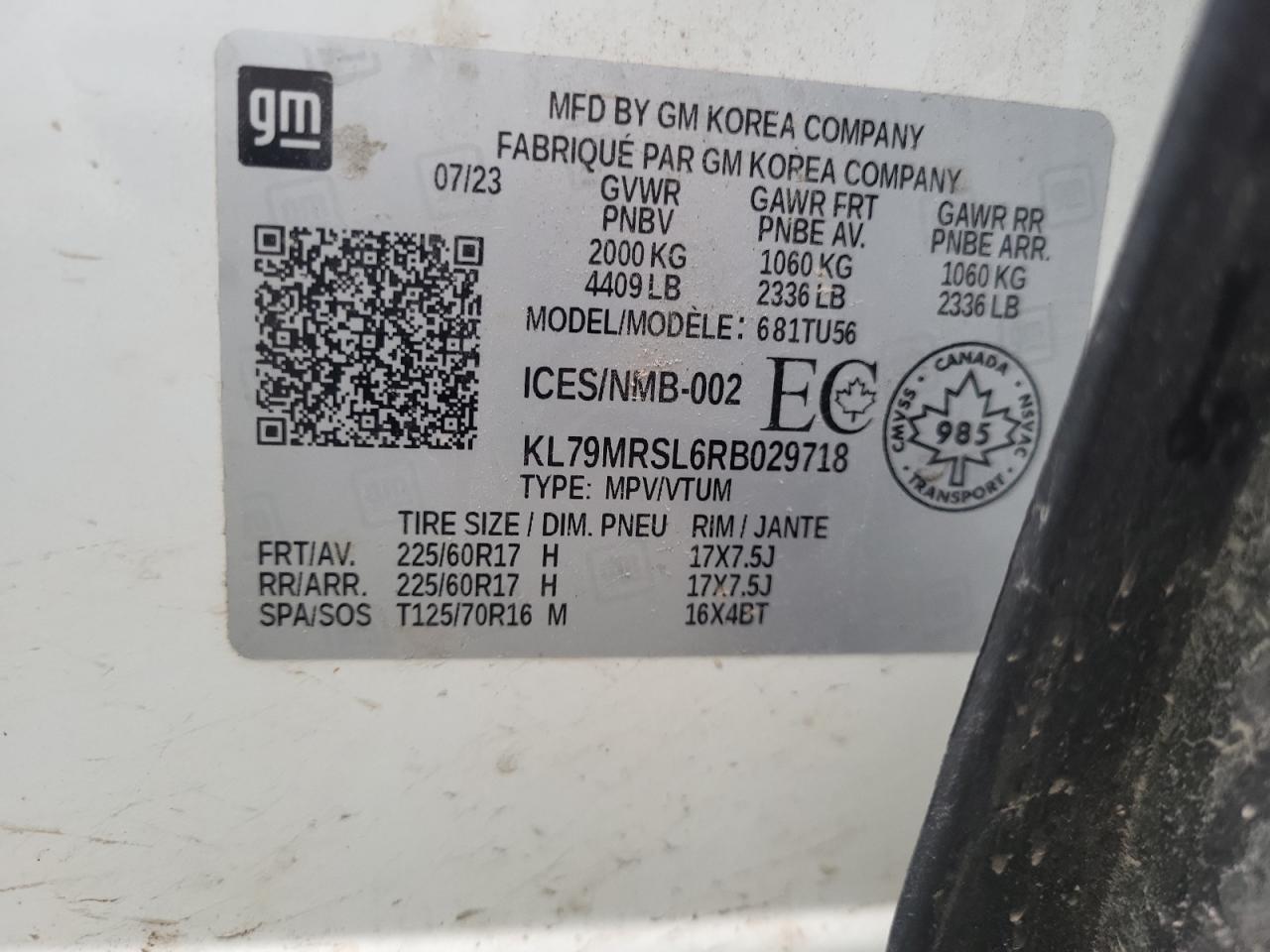 2024 CHEVROLET Trailblazer