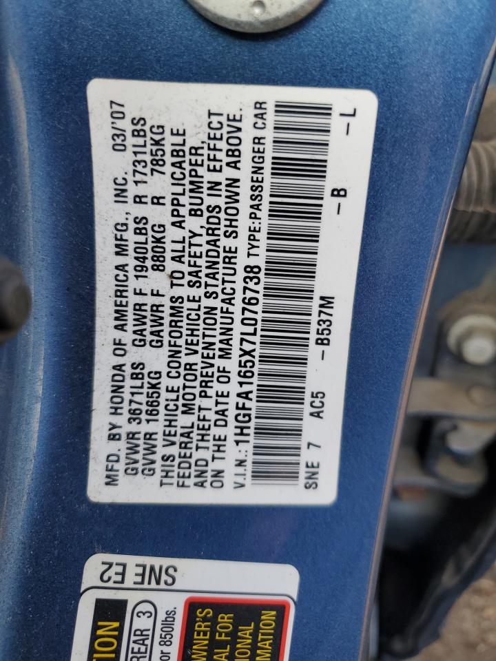2007 HONDA CIVIC