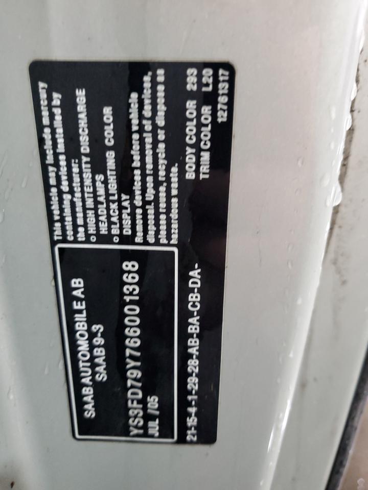 2006 SAAB 9-3