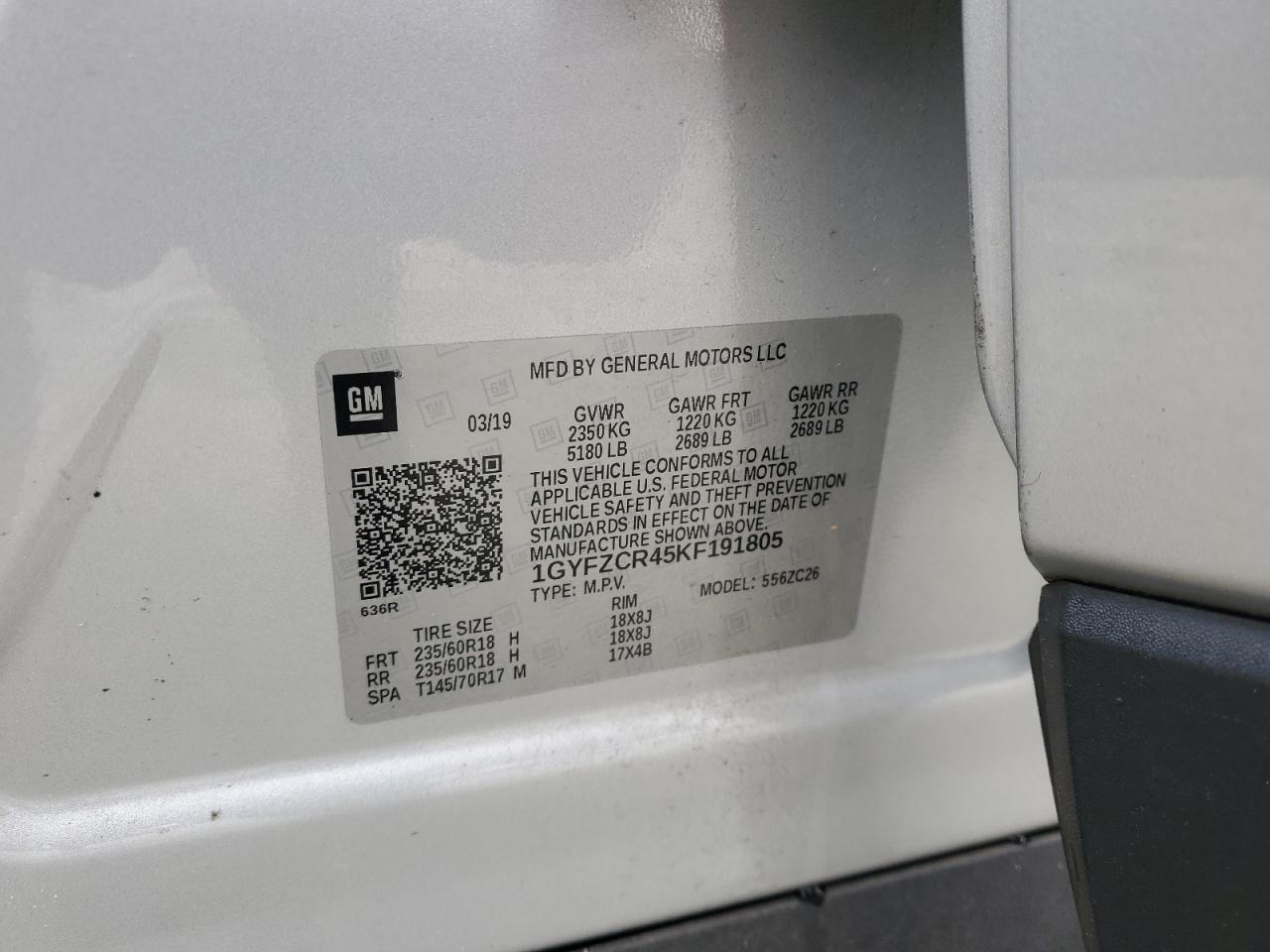 2019 CADILLAC XT4