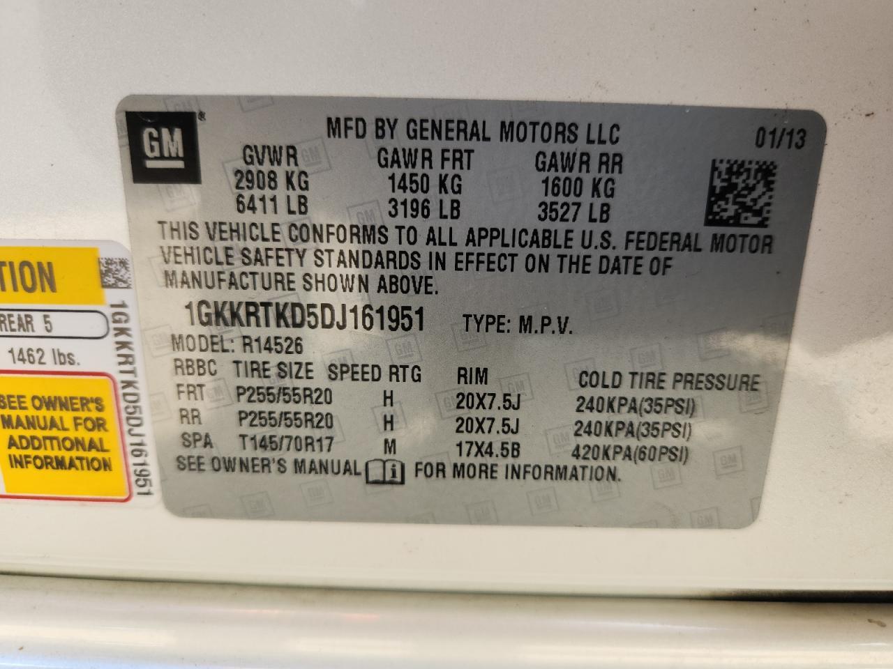 2013 GMC ACADIA