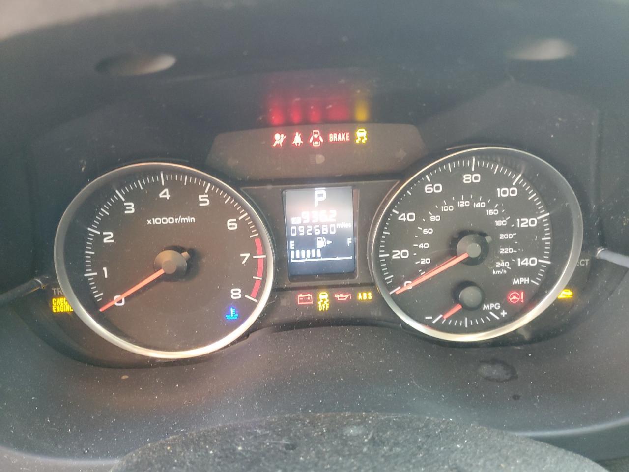 2015 SUBARU IMPREZA