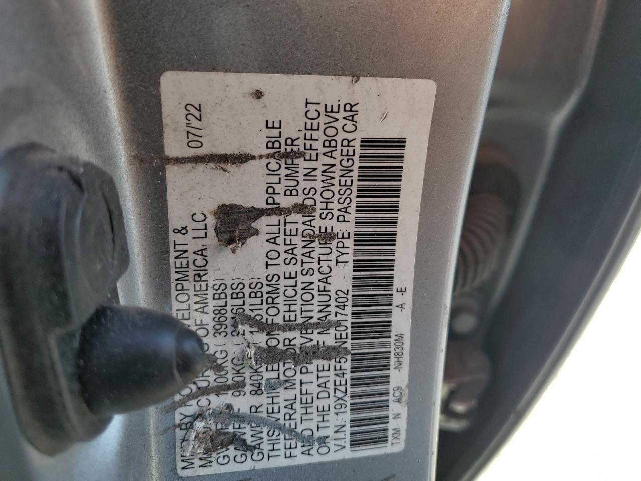 2022 HONDA Insight