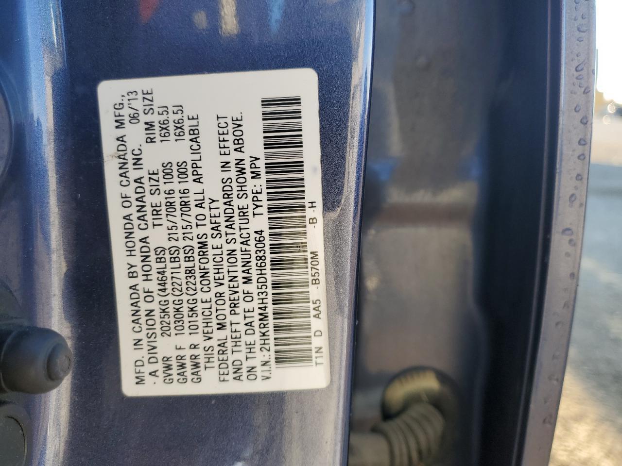 2013 HONDA CR-V