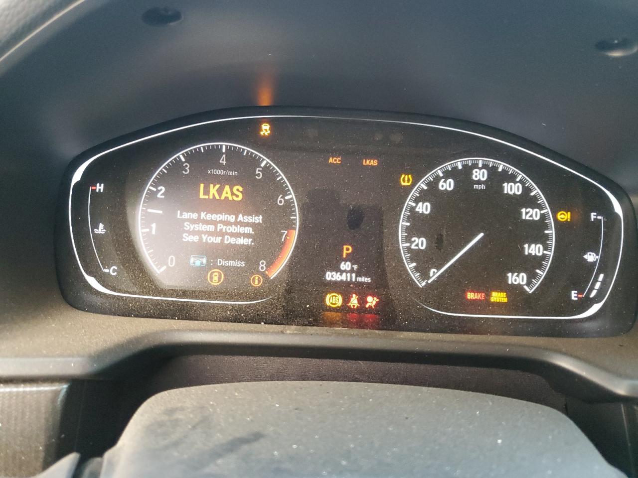 2019 HONDA ACCORD