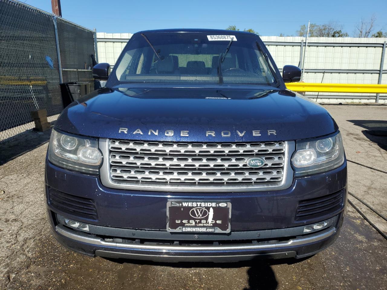2016 LAND ROVER RANGE ROVER