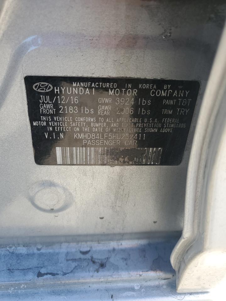 2017 HYUNDAI ELANTRA