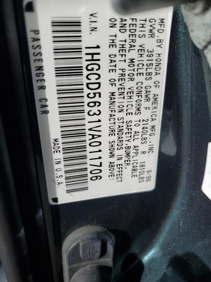 1997 HONDA ACCORD