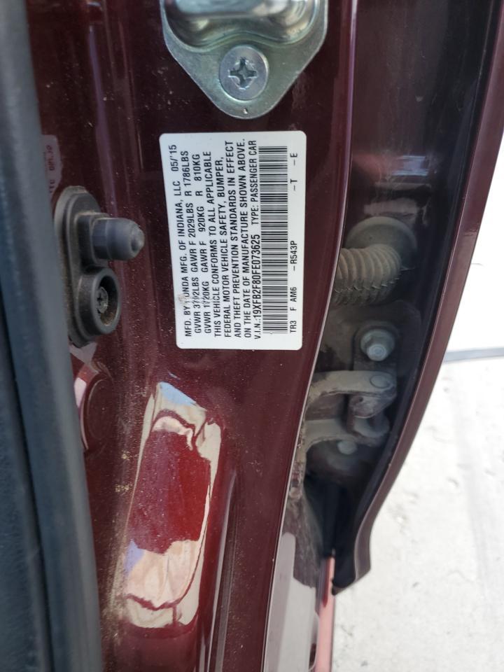 2015 HONDA CIVIC