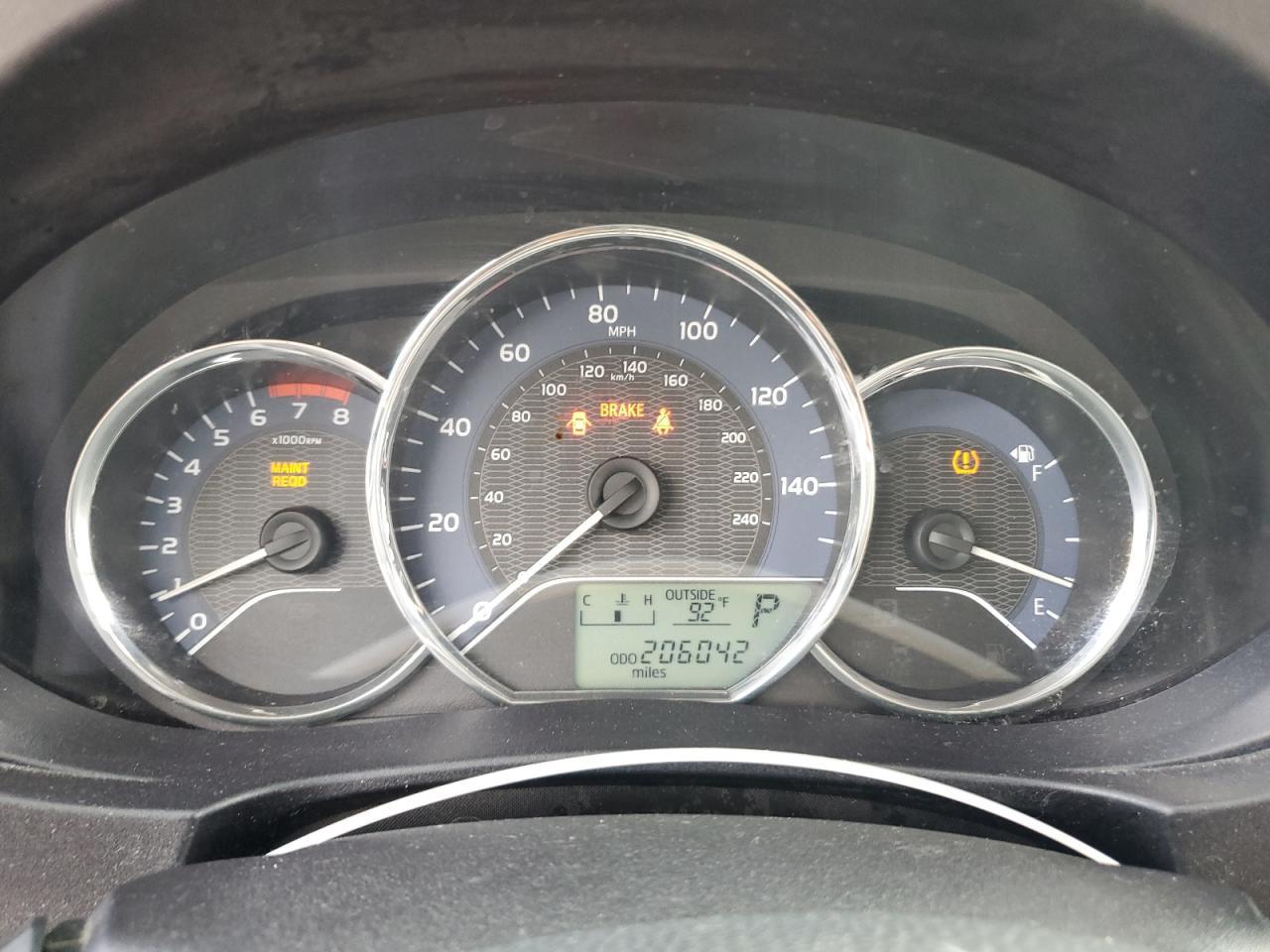 2015 TOYOTA COROLLA