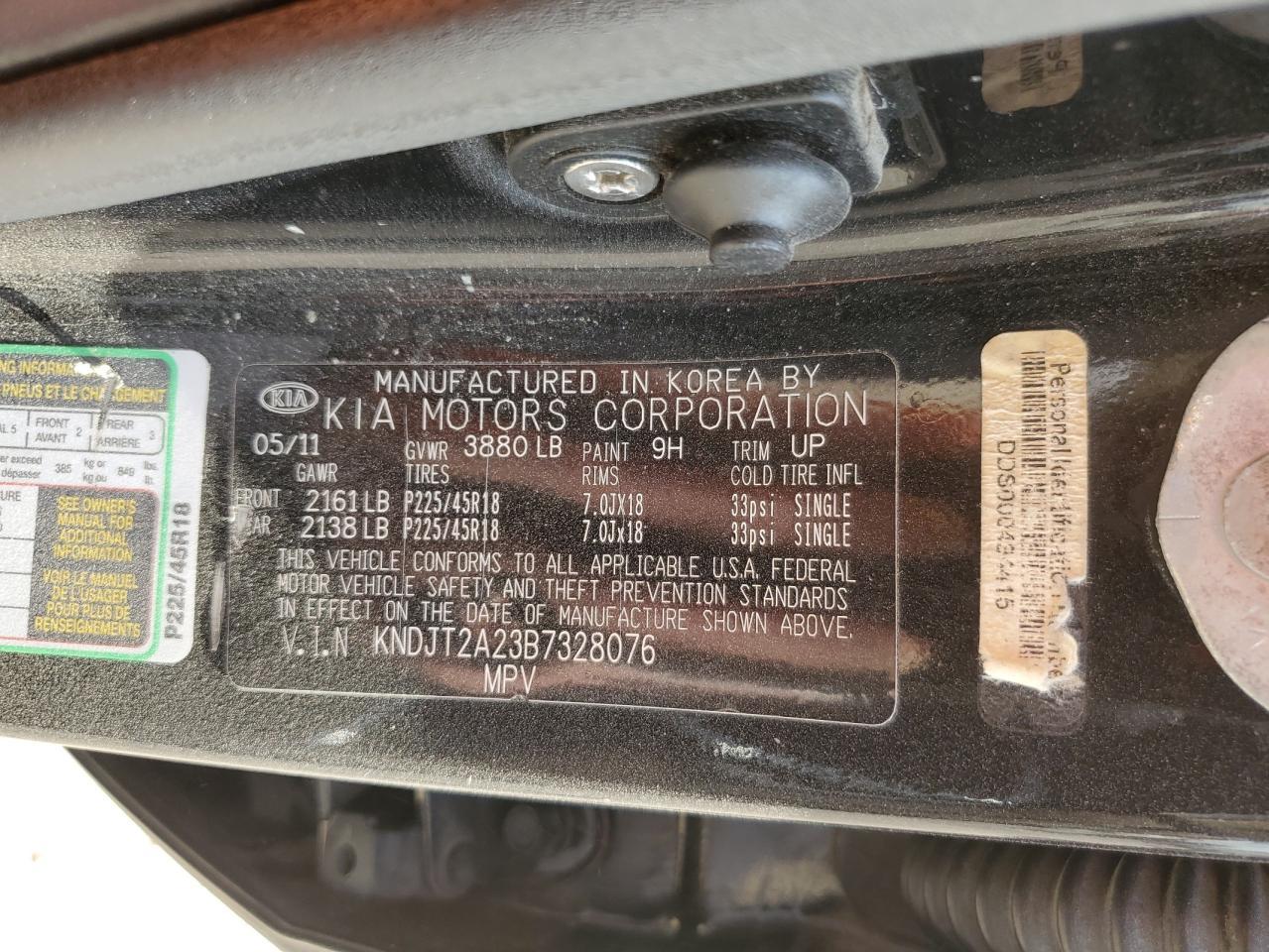 2011 KIA SOUL