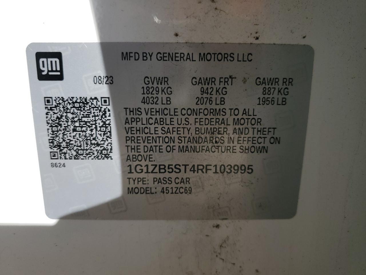 2024 CHEVROLET MALIBU