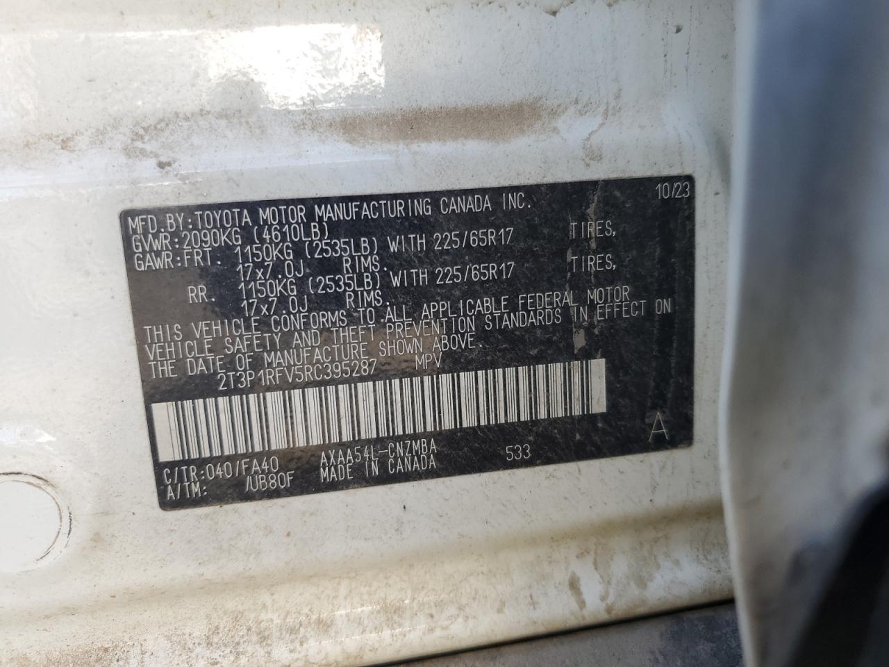 2024 TOYOTA RAV4