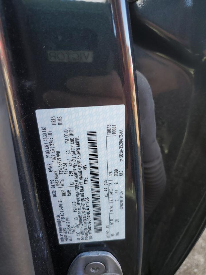 2022 FORD ESCAPE