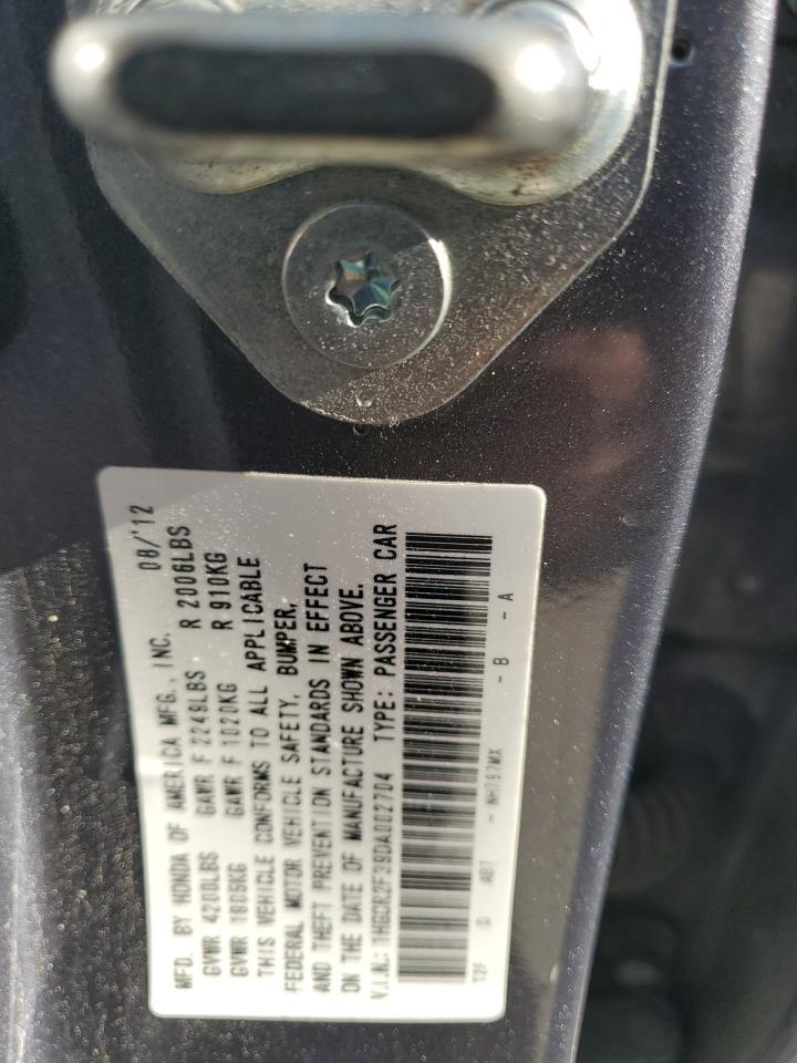 2013 HONDA ACCORD