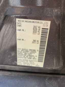 2017 NISSAN ALTIMA