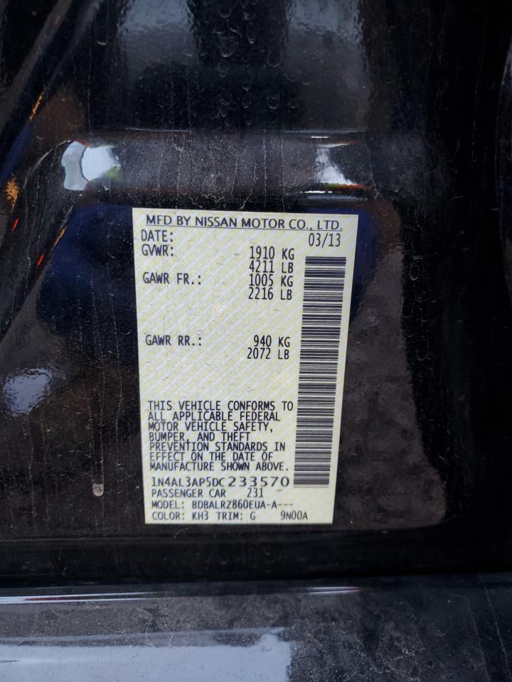 2013 NISSAN ALTIMA
