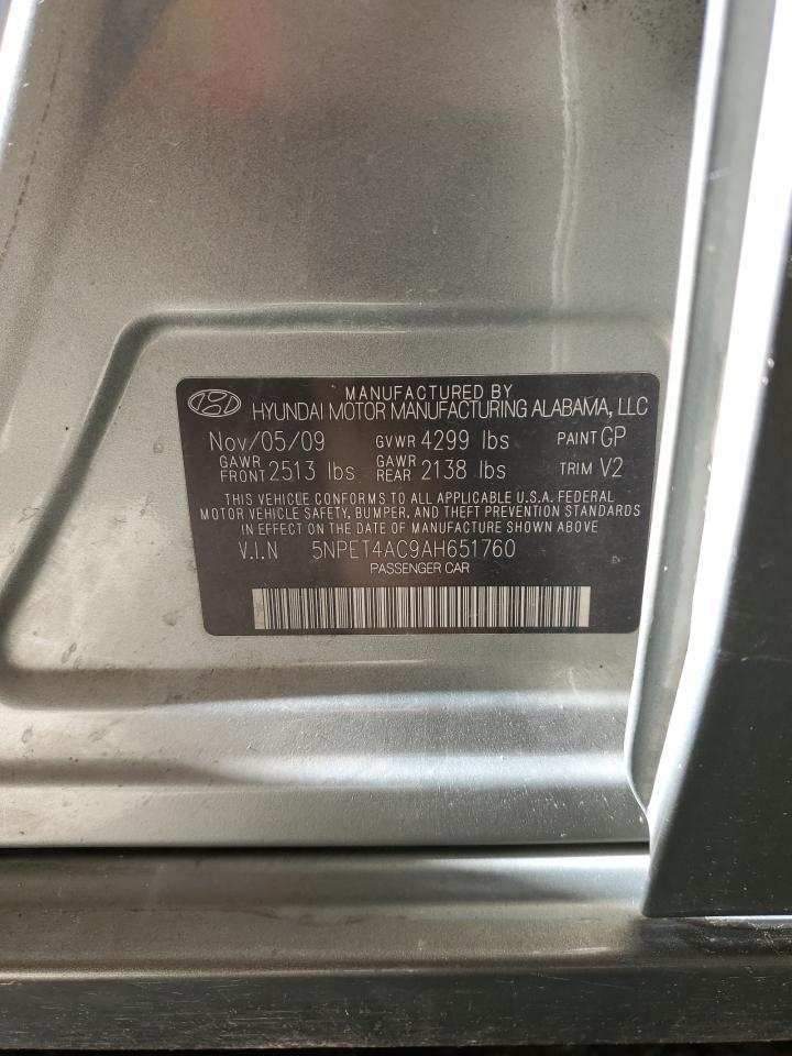 2010 HYUNDAI SONATA