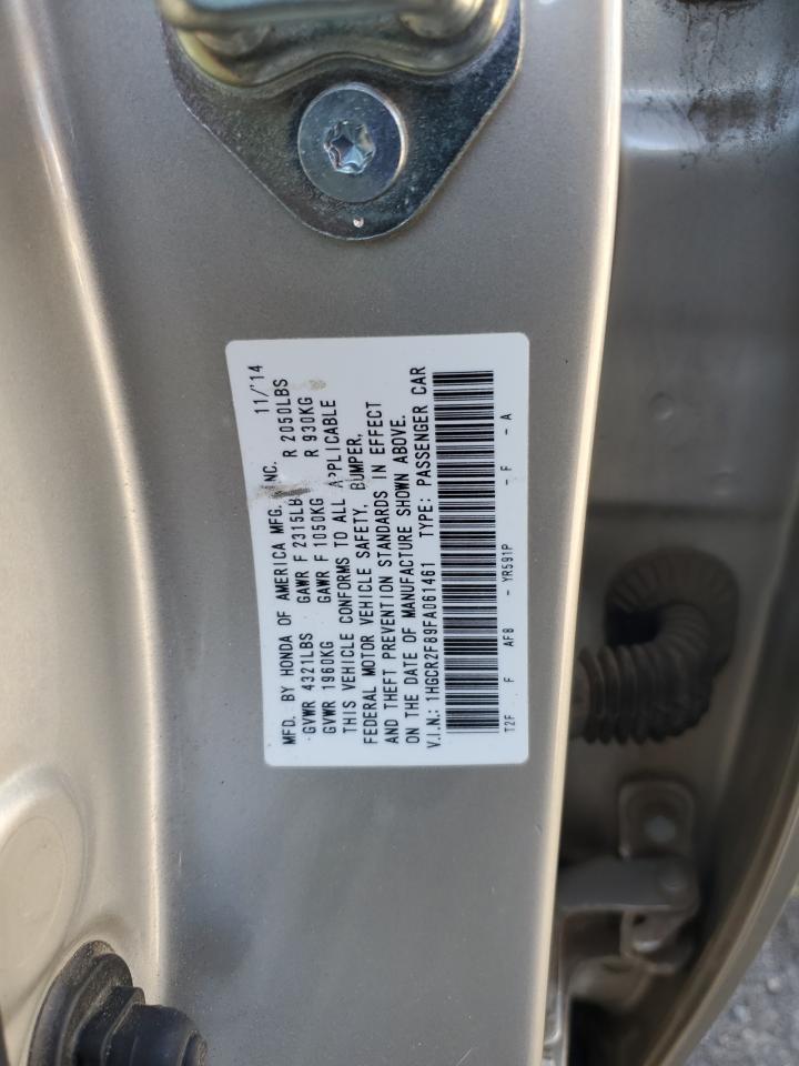 2015 HONDA ACCORD