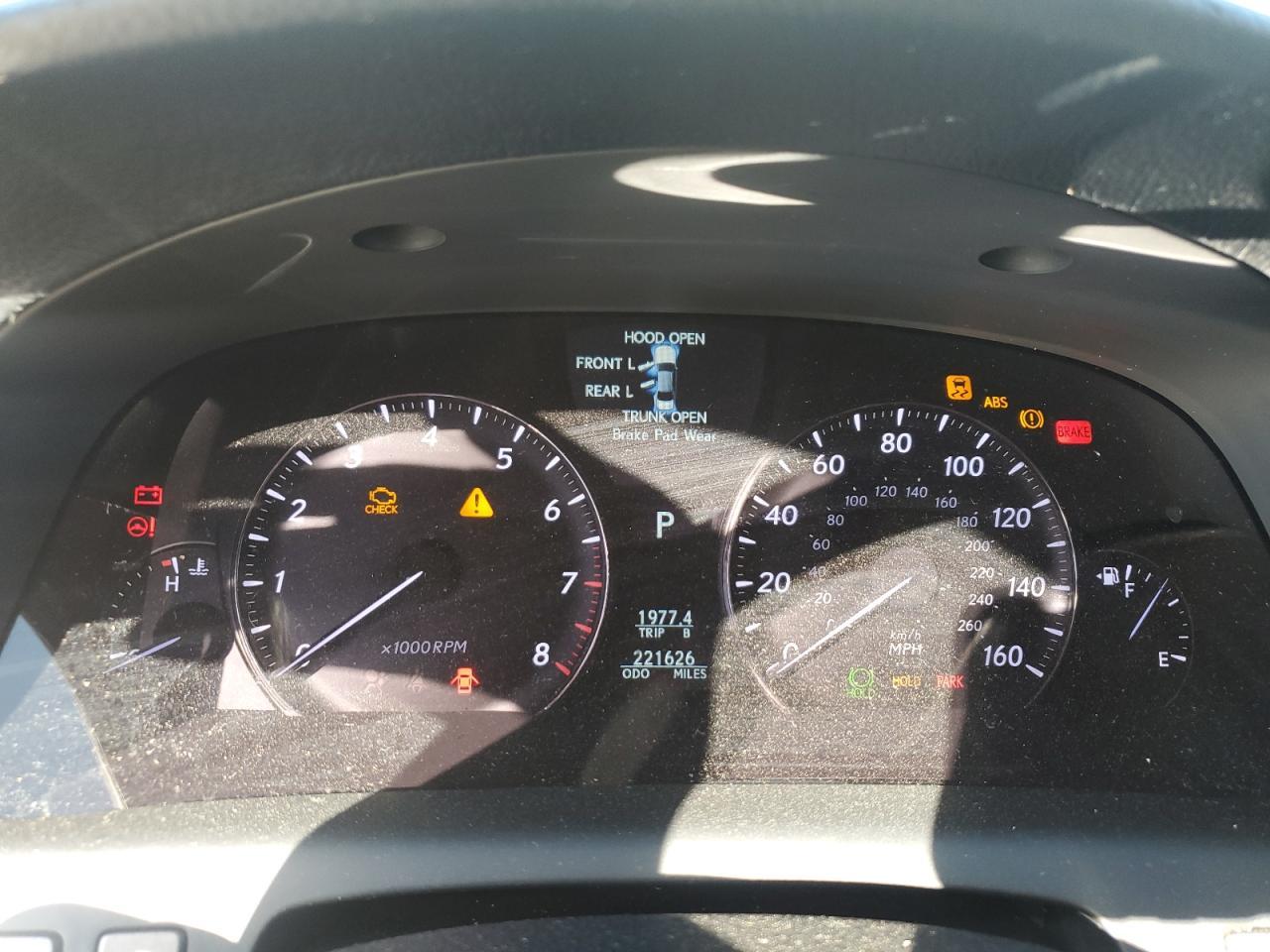 2009 LEXUS LS 460