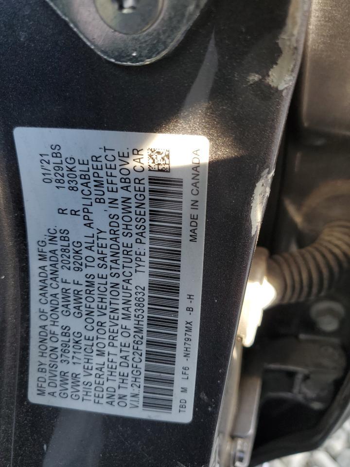 2021 HONDA CIVIC