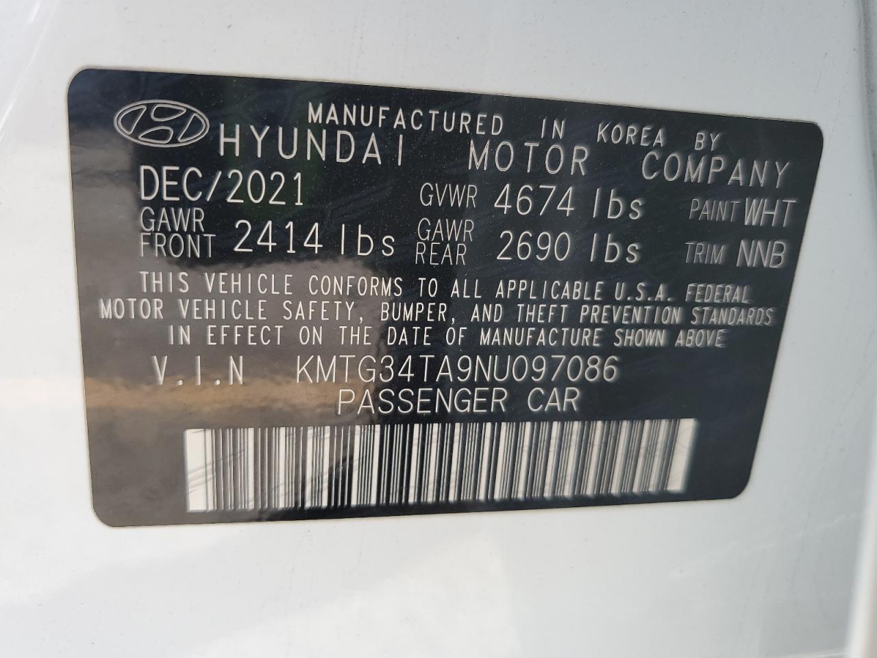 2022 GENESIS G70