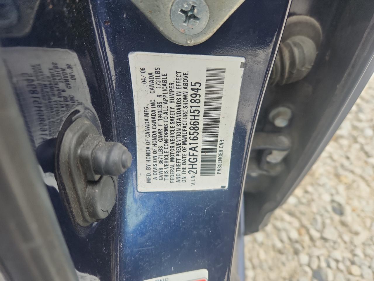 2006 HONDA CIVIC