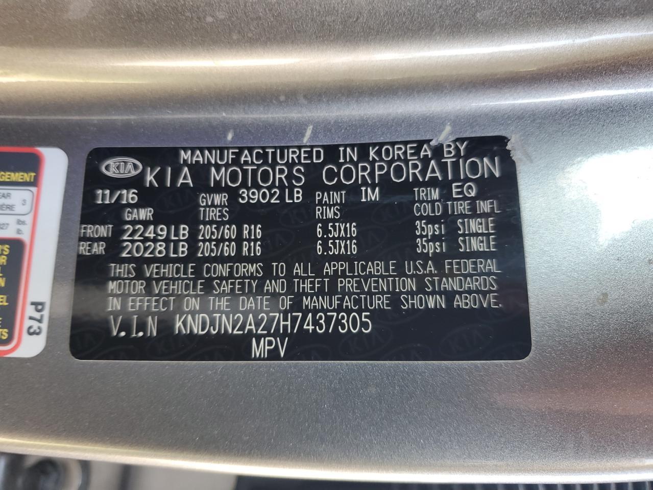 2017 KIA SOUL